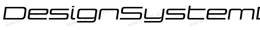 DesignSystemD 700I R字体转换